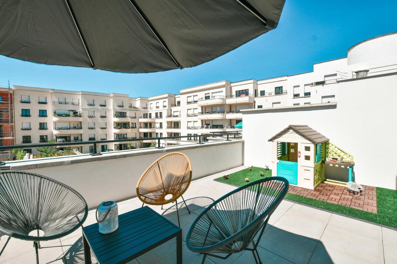 Perfect For Disney, Game Room, Rooftop, Parking Chessy  Esterno foto